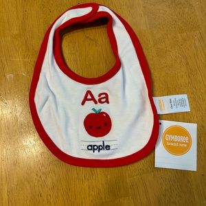 Gymboree Apple Bib